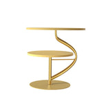 Maxbell Cupcake Dessert Stand Centerpieces Round Plate for Birthday Housewarming Aureate