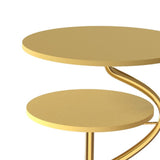 Maxbell Cupcake Dessert Stand Centerpieces Round Plate for Birthday Housewarming Aureate