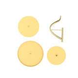 Maxbell Cupcake Dessert Stand Centerpieces Round Plate for Birthday Housewarming Aureate