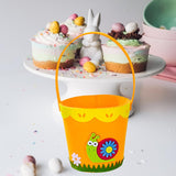Maxbell Easter Basket Party Favor Decoraitions with Handles for Easter Home Supplies snails