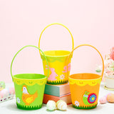 Maxbell Easter Basket Party Favor Decoraitions with Handles for Easter Home Supplies hen
