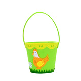 Maxbell Easter Basket Party Favor Decoraitions with Handles for Easter Home Supplies hen