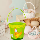 Maxbell Easter Basket Party Favor Decoraitions with Handles for Easter Home Supplies hen