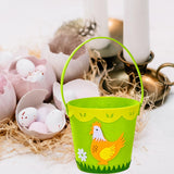 Maxbell Easter Basket Party Favor Decoraitions with Handles for Easter Home Supplies hen