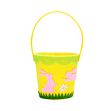 Maxbell Easter Basket Party Favor Decoraitions with Handles for Easter Home Supplies rabbit