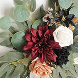 Maxbell 2x DIY Ornament Artificial Wreath Simulation Garland for Holiday Decorated style A