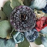 Maxbell 2x DIY Ornament Artificial Wreath Simulation Garland for Holiday Decorated style D