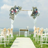 Maxbell 2x DIY Ornament Artificial Wreath Simulation Garland for Holiday Decorated style D