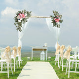 Maxbell 2x DIY Ornament Artificial Wreath Simulation Garland for Holiday Decorated style G