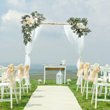 Maxbell 2x DIY Ornament Artificial Wreath Simulation Garland for Holiday Decorated style H