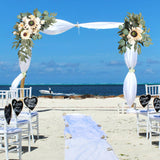 Maxbell 2x DIY Ornament Artificial Wreath Simulation Garland for Holiday Decorated style I