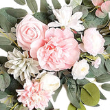 Maxbell 2x DIY Ornament Artificial Wreath Simulation Garland for Holiday Decorated style R