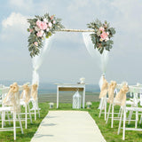 Maxbell 2x DIY Ornament Artificial Wreath Simulation Garland for Holiday Decorated style R