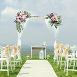 Maxbell 2x DIY Ornament Artificial Wreath Simulation Garland for Holiday Decorated style p