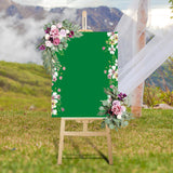 Maxbell 2x DIY Ornament Artificial Wreath Simulation Garland for Holiday Decorated style p