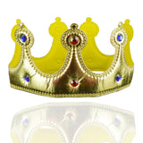 Maxbell King Cloak King Crown Children Cape Cloak Cosplay Carnival for Girls Boys king crown