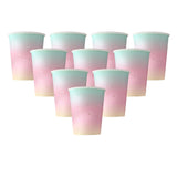 Maxbell Dinnerware Set Paper Plates Banner Cups Tablecloths for Weddings Birthday Paper cups
