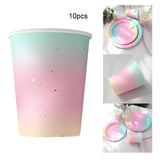 Maxbell Dinnerware Set Paper Plates Banner Cups Tablecloths for Weddings Birthday Paper cups