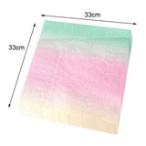 Maxbell Dinnerware Set Paper Plates Banner Cups Tablecloths for Weddings Birthday Bronzing napkins