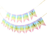 Maxbell Dinnerware Set Paper Plates Banner Cups Tablecloths for Weddings Birthday Banner