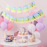 Maxbell Dinnerware Set Paper Plates Banner Cups Tablecloths for Weddings Birthday Banner