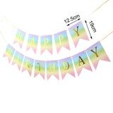 Maxbell Dinnerware Set Paper Plates Banner Cups Tablecloths for Weddings Birthday Banner