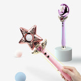 Maxbell Princess Wands Costume Accessories Pretend Toy for Carnival Birthday Party Amaranth Moon