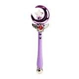 Maxbell Princess Wands Costume Accessories Pretend Toy for Carnival Birthday Party Amaranth Moon