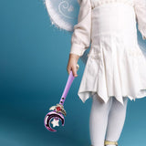 Maxbell Princess Wands Costume Accessories Pretend Toy for Carnival Birthday Party Amaranth Moon