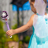 Maxbell Princess Wands Costume Accessories Pretend Toy for Carnival Birthday Party Amaranth Moon