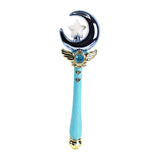Maxbell Princess Wands Costume Accessories Pretend Toy for Carnival Birthday Party Blue Moon