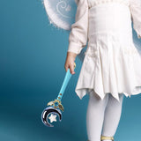 Maxbell Princess Wands Costume Accessories Pretend Toy for Carnival Birthday Party Blue Moon