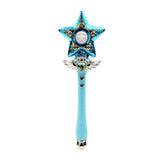 Maxbell Princess Wands Costume Accessories Pretend Toy for Carnival Birthday Party Blue Star