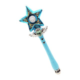 Maxbell Princess Wands Costume Accessories Pretend Toy for Carnival Birthday Party Blue Star