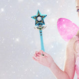 Maxbell Princess Wands Costume Accessories Pretend Toy for Carnival Birthday Party Blue Star