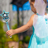 Maxbell Princess Wands Costume Accessories Pretend Toy for Carnival Birthday Party Blue Star