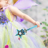 Maxbell Princess Wands Costume Accessories Pretend Toy for Carnival Birthday Party Blue Star