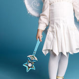 Maxbell Princess Wands Costume Accessories Pretend Toy for Carnival Birthday Party Blue Star