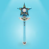 Maxbell Princess Wands Costume Accessories Pretend Toy for Carnival Birthday Party Blue Star