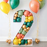 Maxbell Mosaic Balloon Frame Photo Props Anniversary Birthday 3
