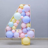 Maxbell Mosaic Balloon Frame Photo Props Anniversary Birthday 4