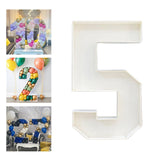 Maxbell Mosaic Balloon Frame Photo Props Anniversary Birthday 5