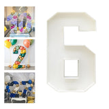 Maxbell Mosaic Balloon Frame Photo Props Anniversary Birthday 6