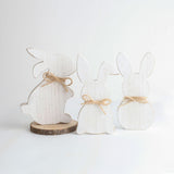 Maxbell Wooden Crafts Bunny DIY Density Board Gifts Crafts for Party Decor Style A