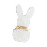 Maxbell Wooden Crafts Bunny DIY Density Board Gifts Crafts for Party Decor Style B