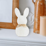 Maxbell Wooden Crafts Bunny DIY Density Board Gifts Crafts for Party Decor Style B