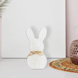 Maxbell Wooden Crafts Bunny DIY Density Board Gifts Crafts for Party Decor Style B