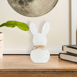 Maxbell Wooden Crafts Bunny DIY Density Board Gifts Crafts for Party Decor Style B