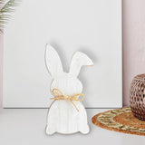 Maxbell Wooden Crafts Bunny DIY Density Board Gifts Crafts for Party Decor Style C