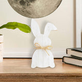 Maxbell Wooden Crafts Bunny DIY Density Board Gifts Crafts for Party Decor Style C